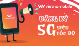 Cách đăng ký 5G Vietnamobile nhận data khủng
