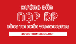 Hướng dẫn cách nạp RP bằng SMS Vietnamobile đơn giản nhất