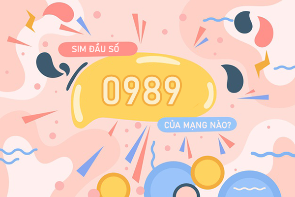 Đầu số 0989 của mạng nào? Sim đầu số 0989 có ý nghĩa gì?
