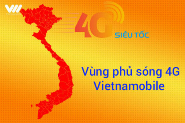 Cập nhật vùng phủ sóng 3G/4G Vietnamobile mới nhất, đầy đủ nhất