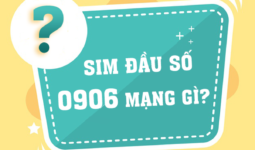 Sim đầu số 0906 mâng gì?