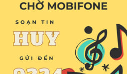 Hướng dẫn cách hủy nhạc chờ Mobifone