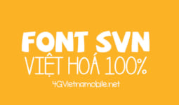 Trọn bộ font SVN Việt hóa full - Hơn 400 font SVN mới nhất